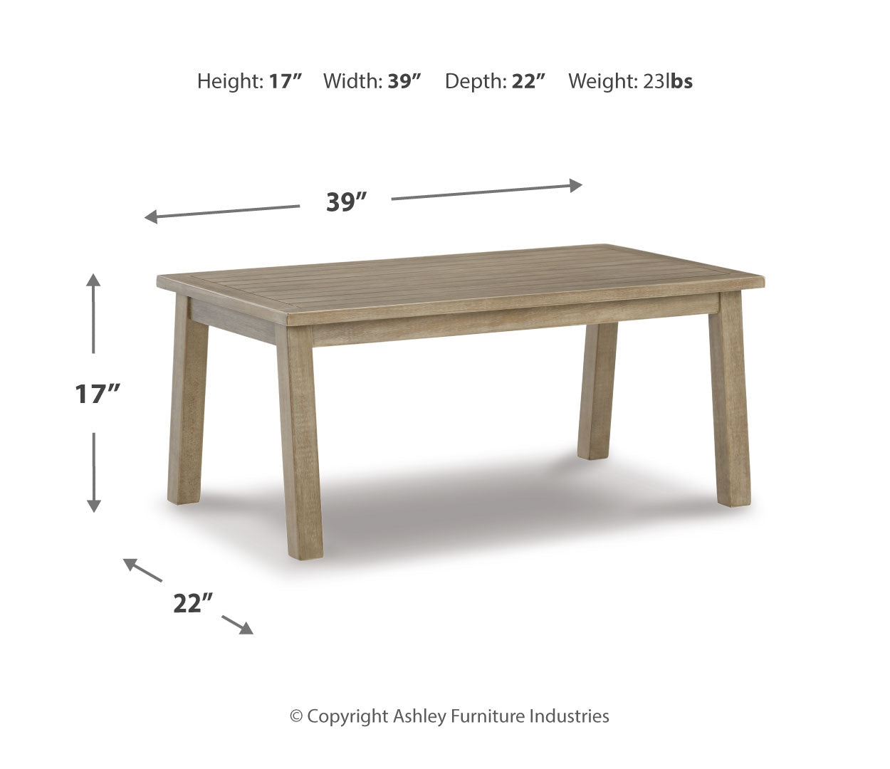 Barn Cove Outdoor Coffee Table