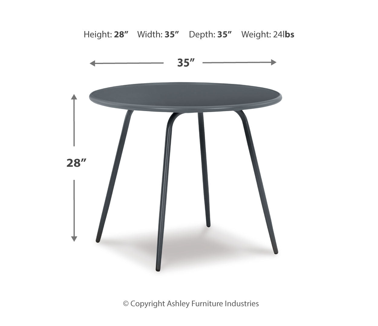 Palm Bliss Outdoor Dining Table