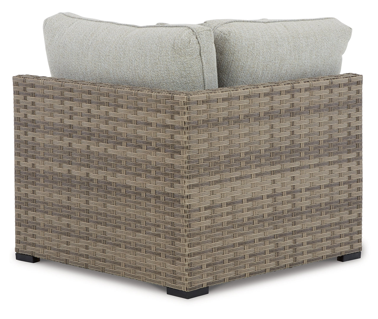 Calworth Outdoor Corner with Cushion (Set of 2)