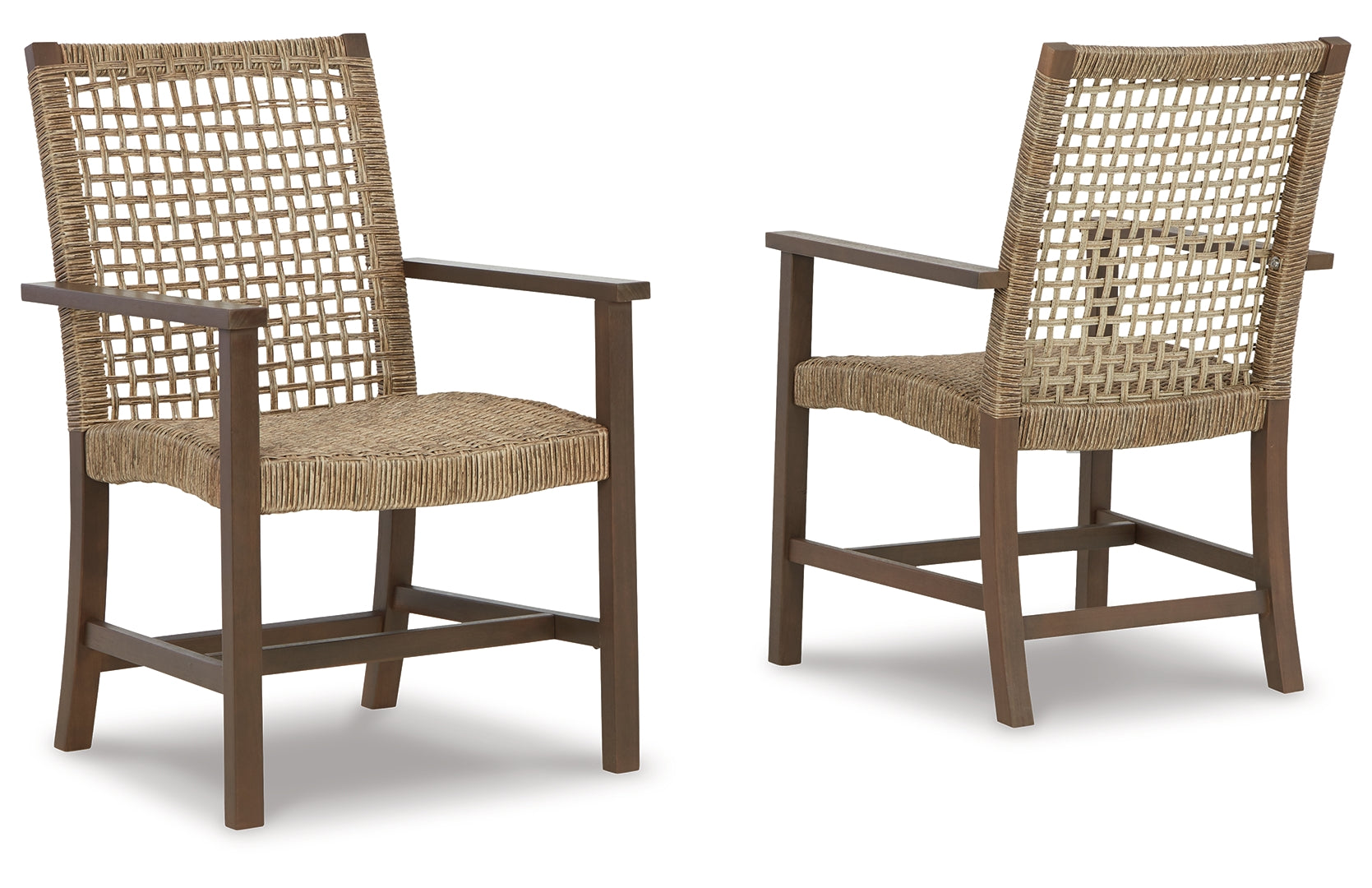 Germalia Outdoor Dining Arm Chair (Set of 2)