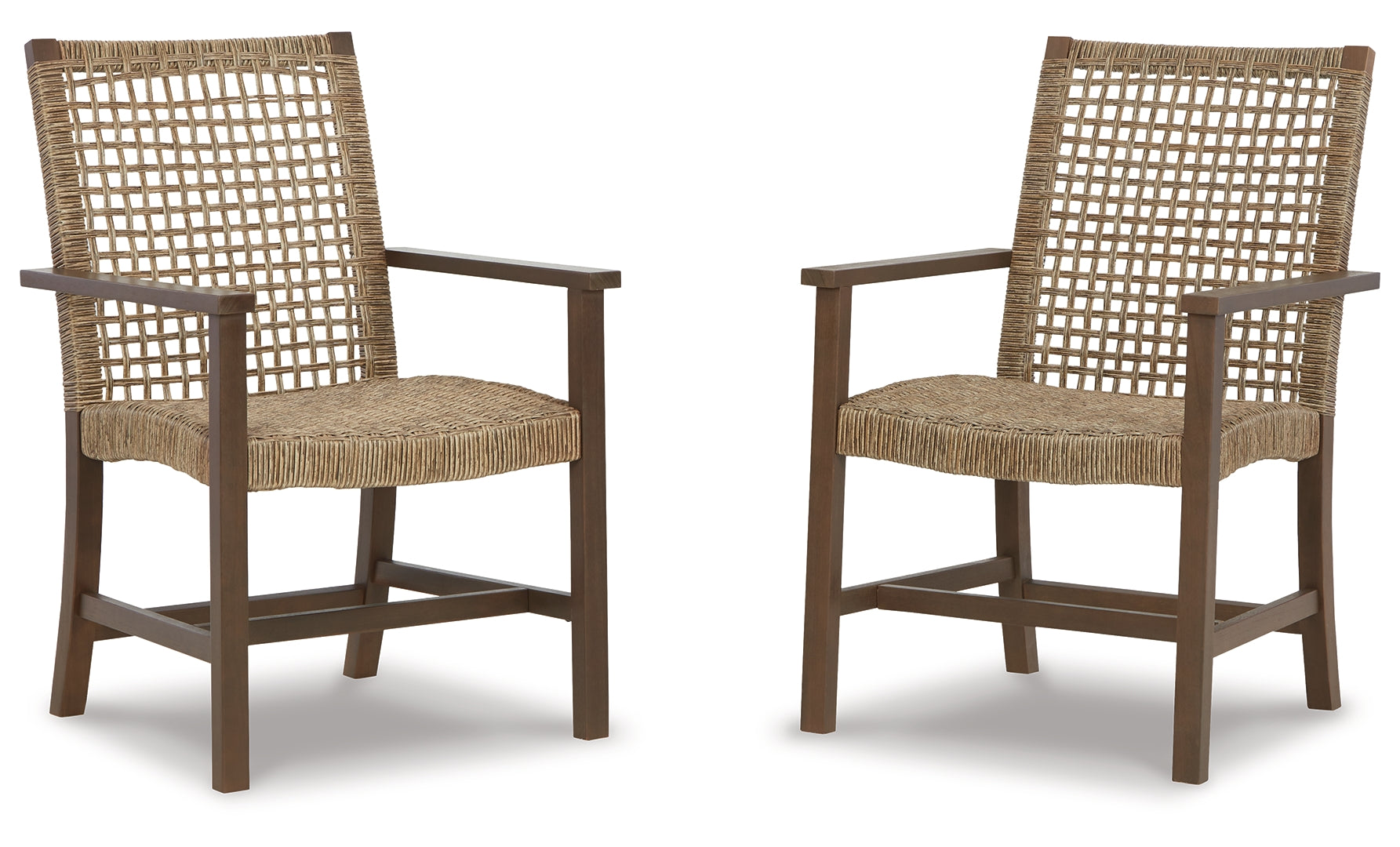 Germalia Outdoor Dining Arm Chair (Set of 2)