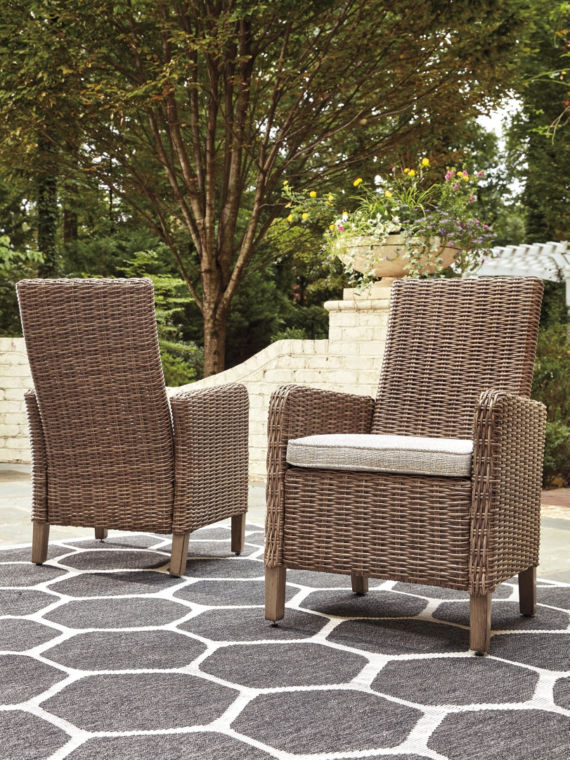 Beachcroft Arm Chair with Cushion (Set of 2)