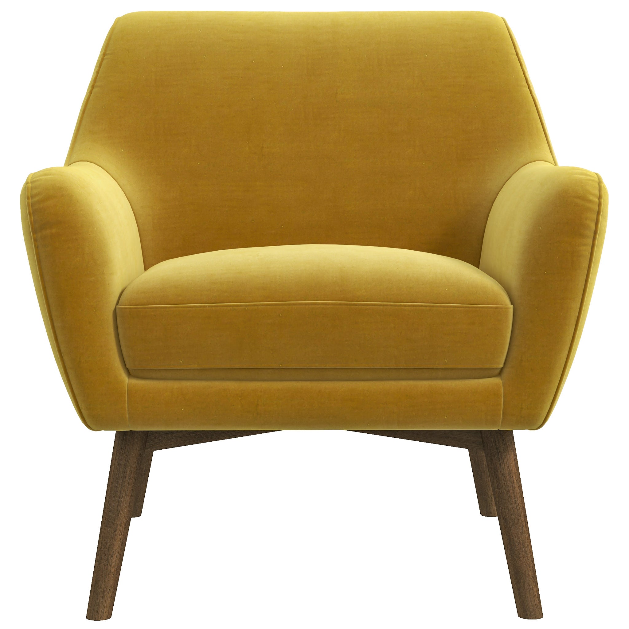 Penny Armchair Gold Velvet