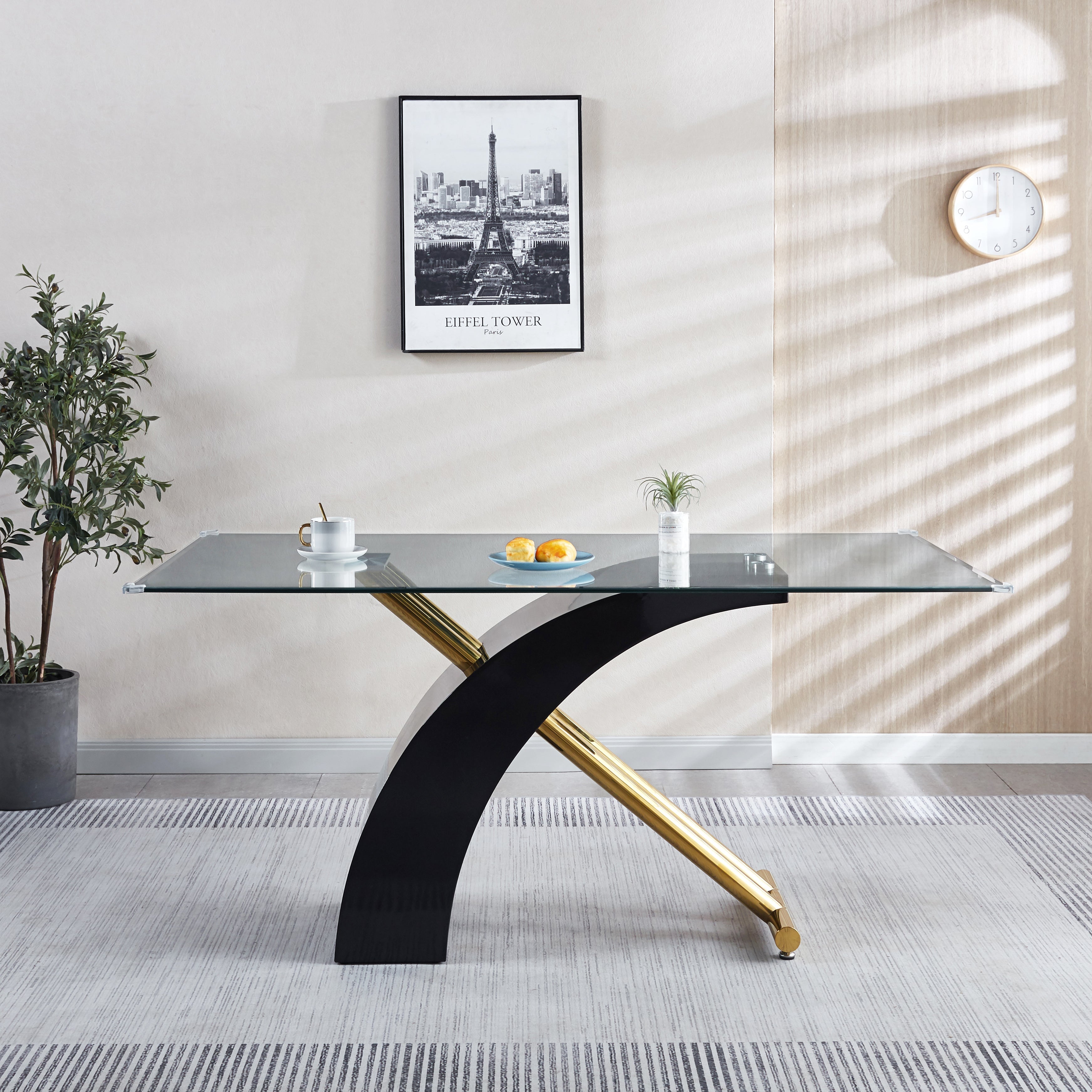 Monae Dining Table Black