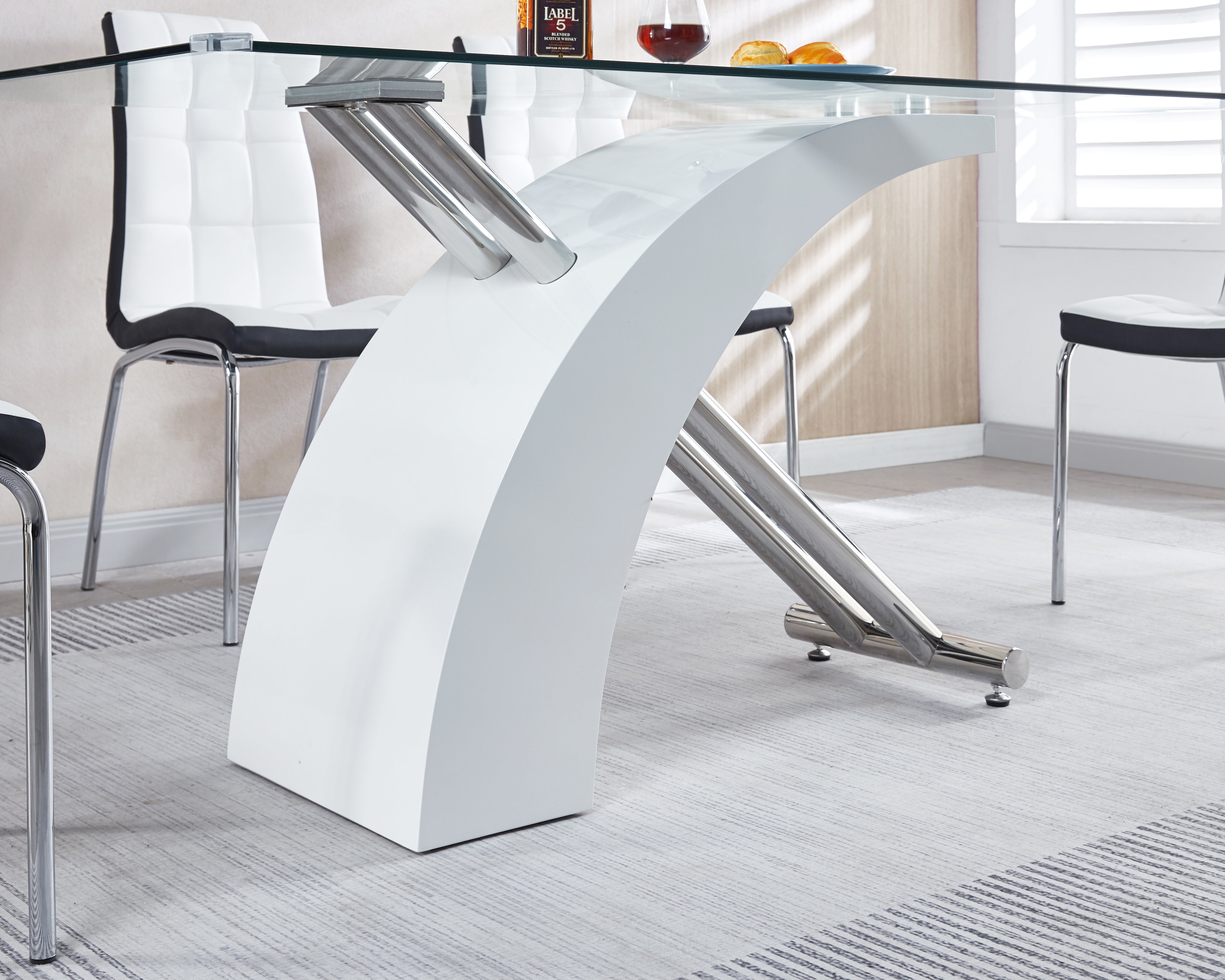 Monae Dining Table White