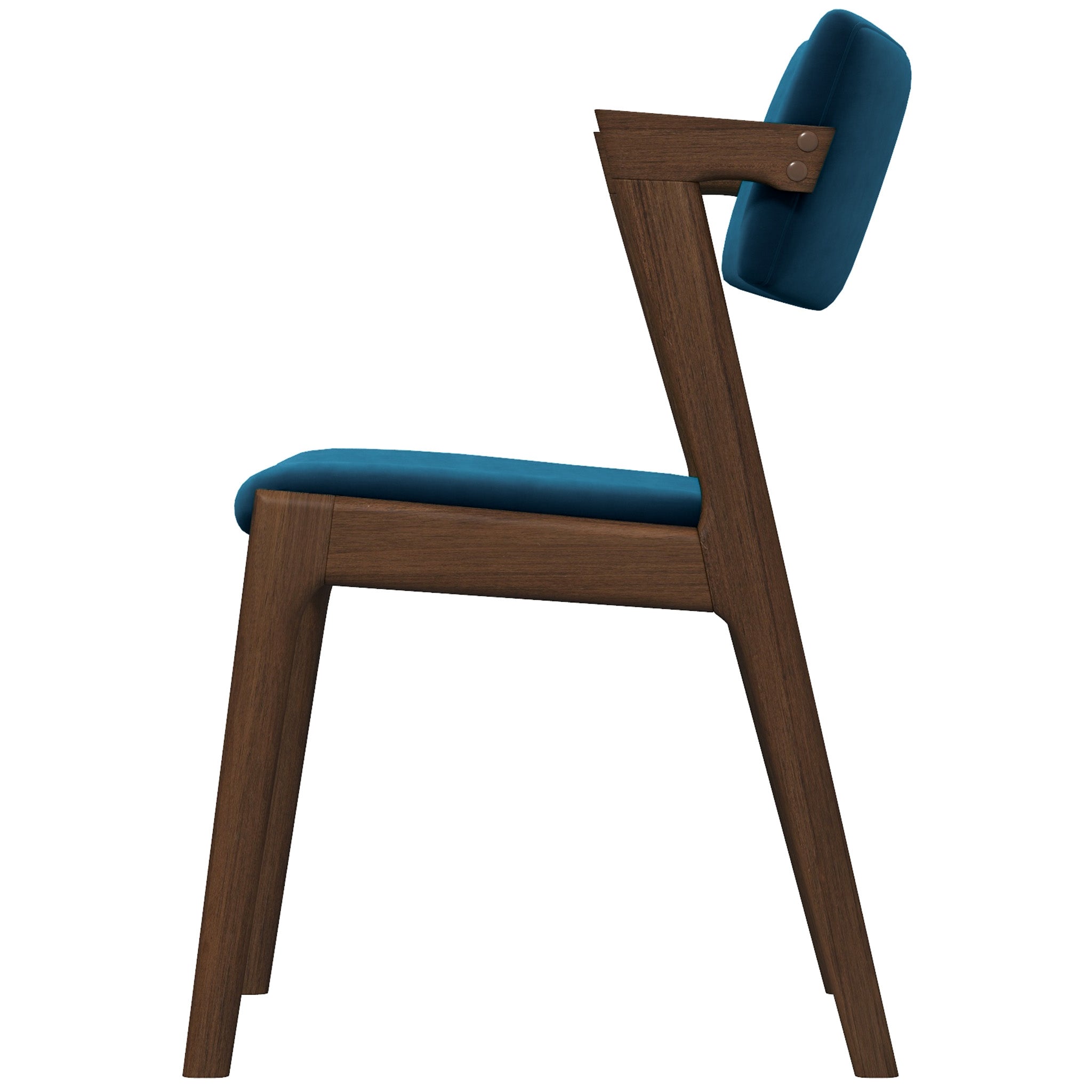 Ricco Teal Velvet Dining Chair