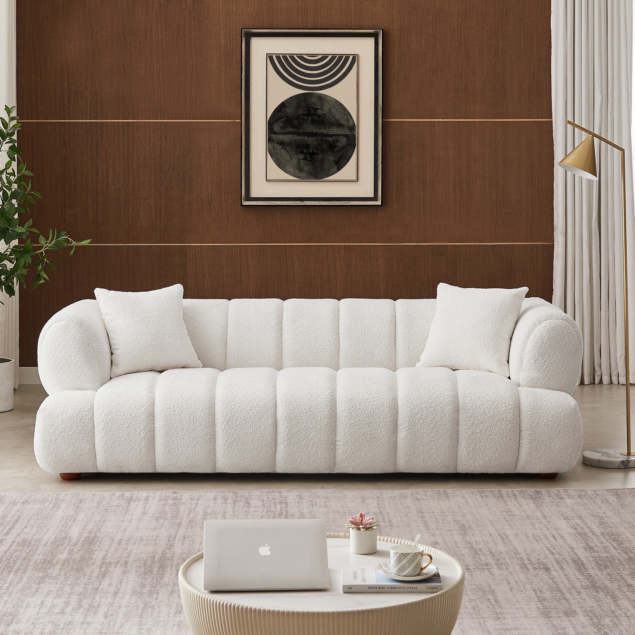 Rover Cream Boucle Sofa