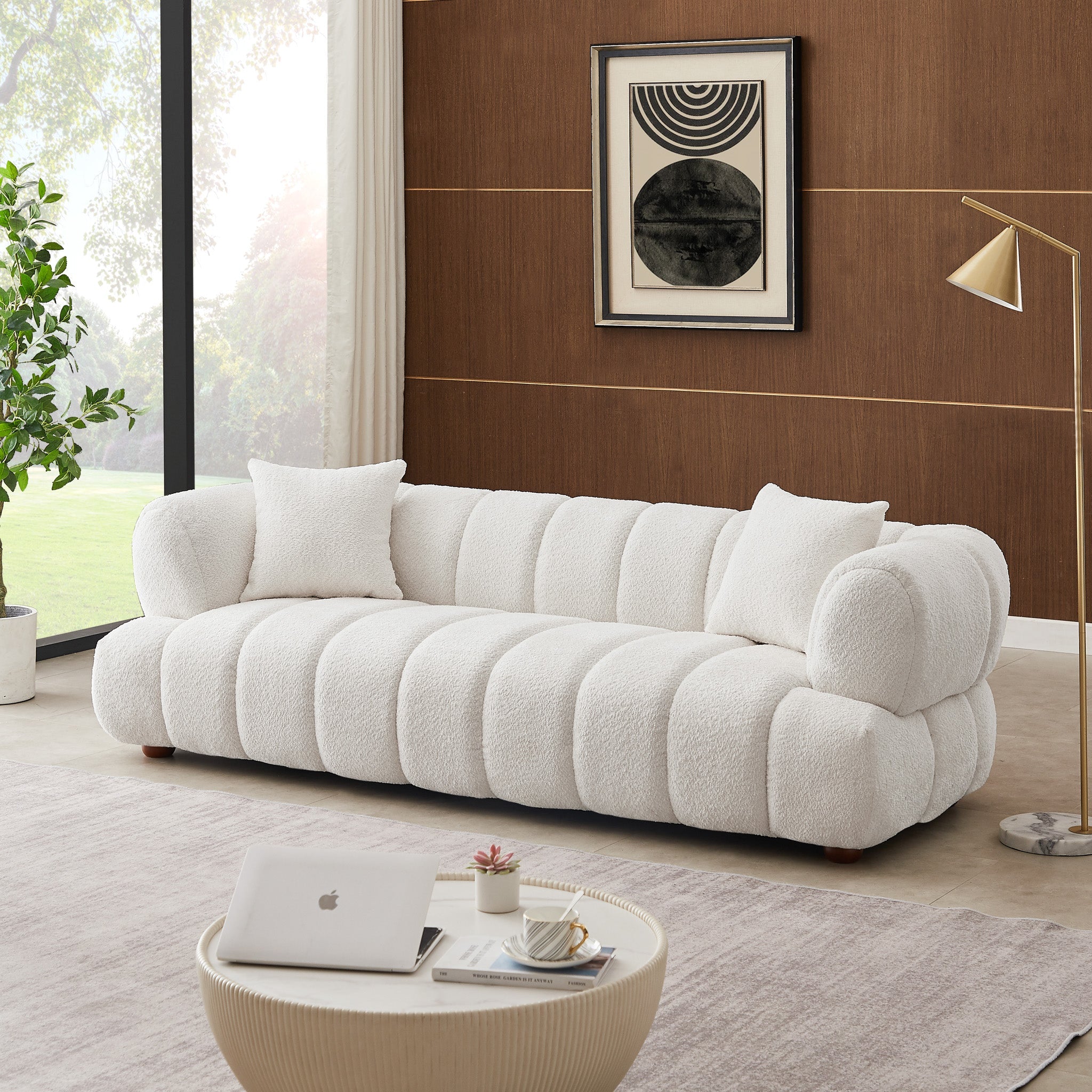 Rover Cream Boucle Sofa