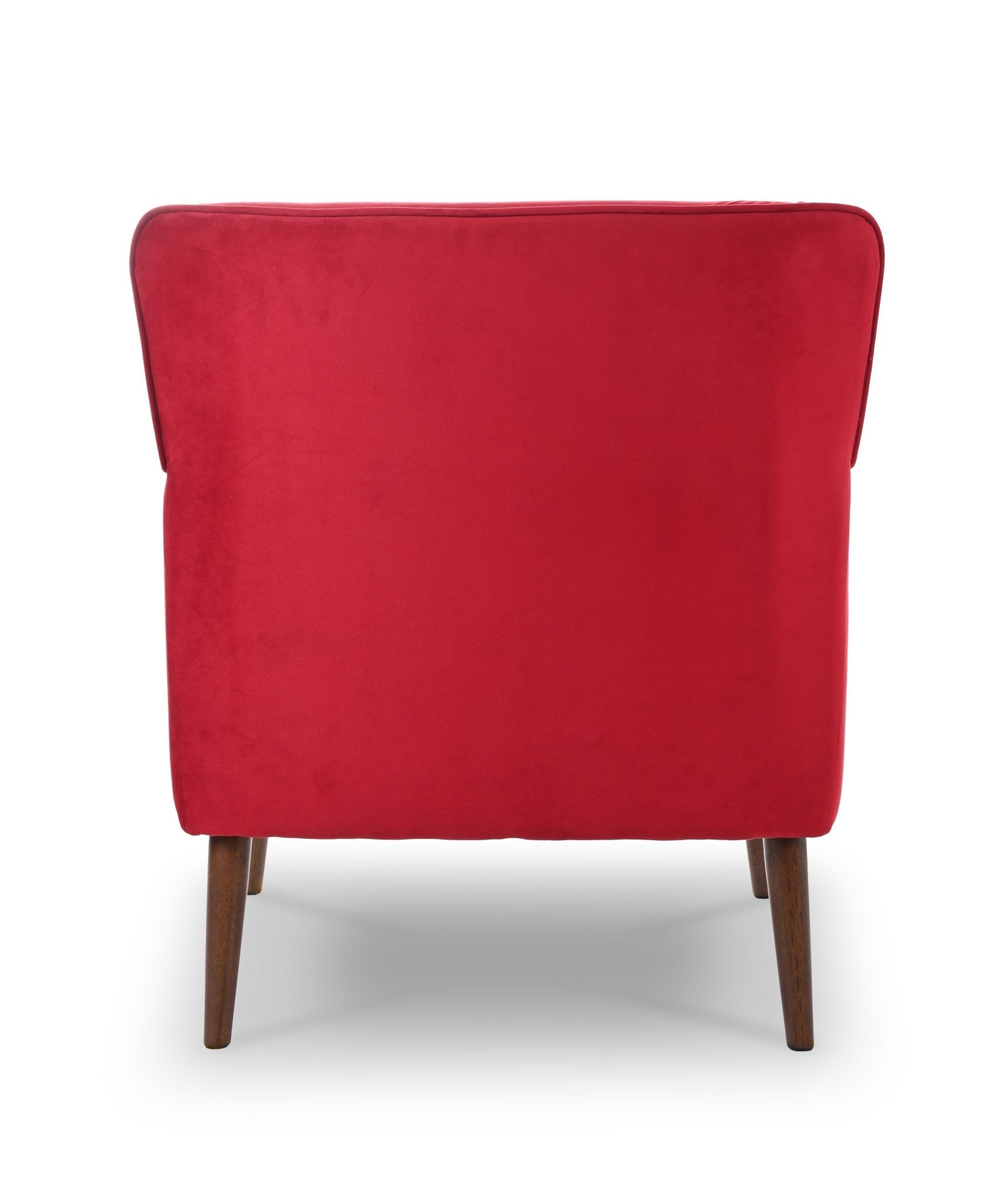 Swindon Lounge Chair Red Velvet