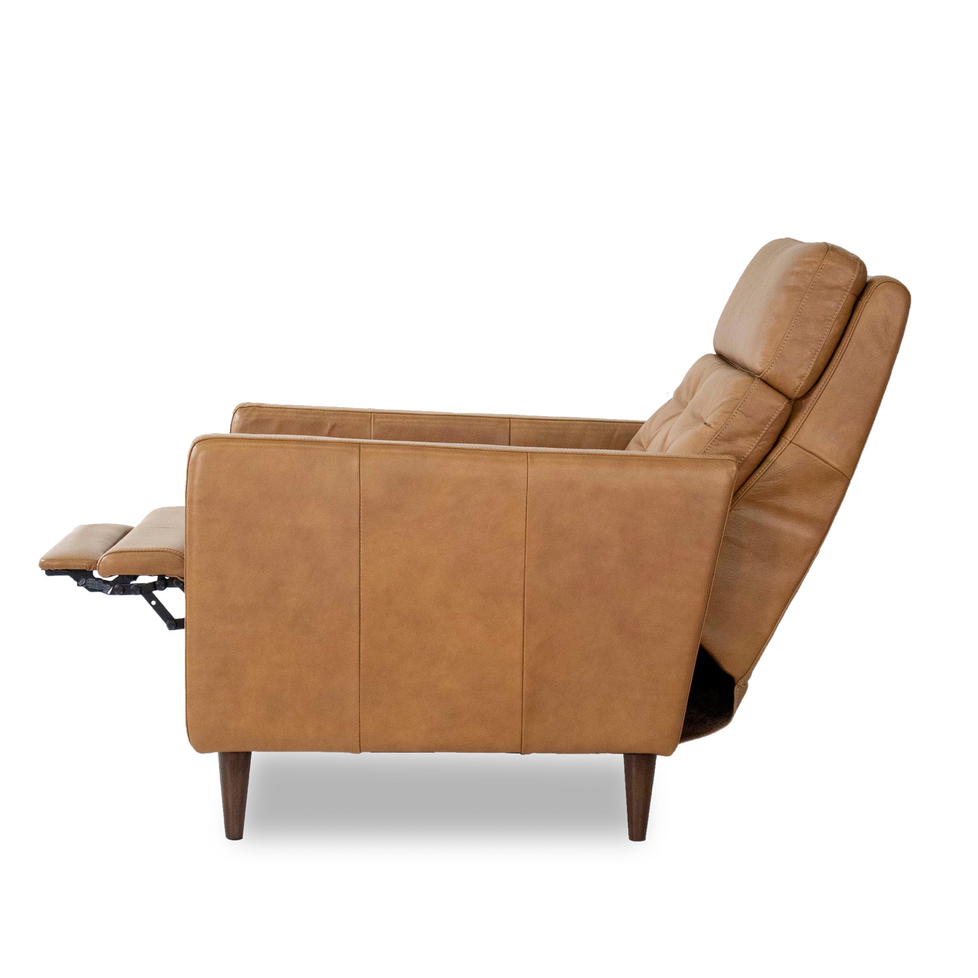 Flint Genuine Leather Recliner