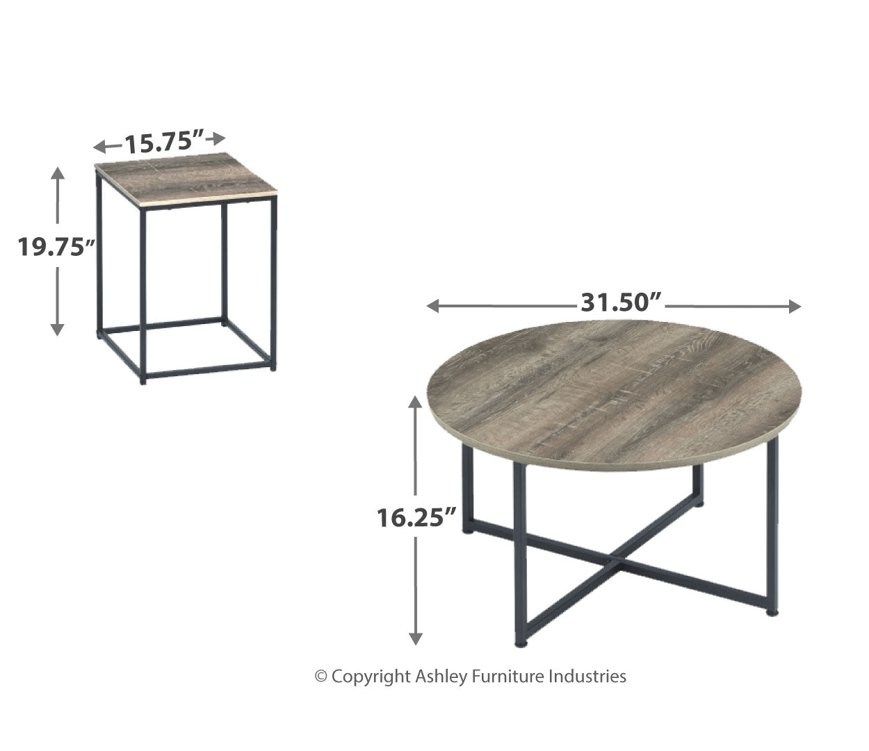 Wadeworth Table (Set of 3)