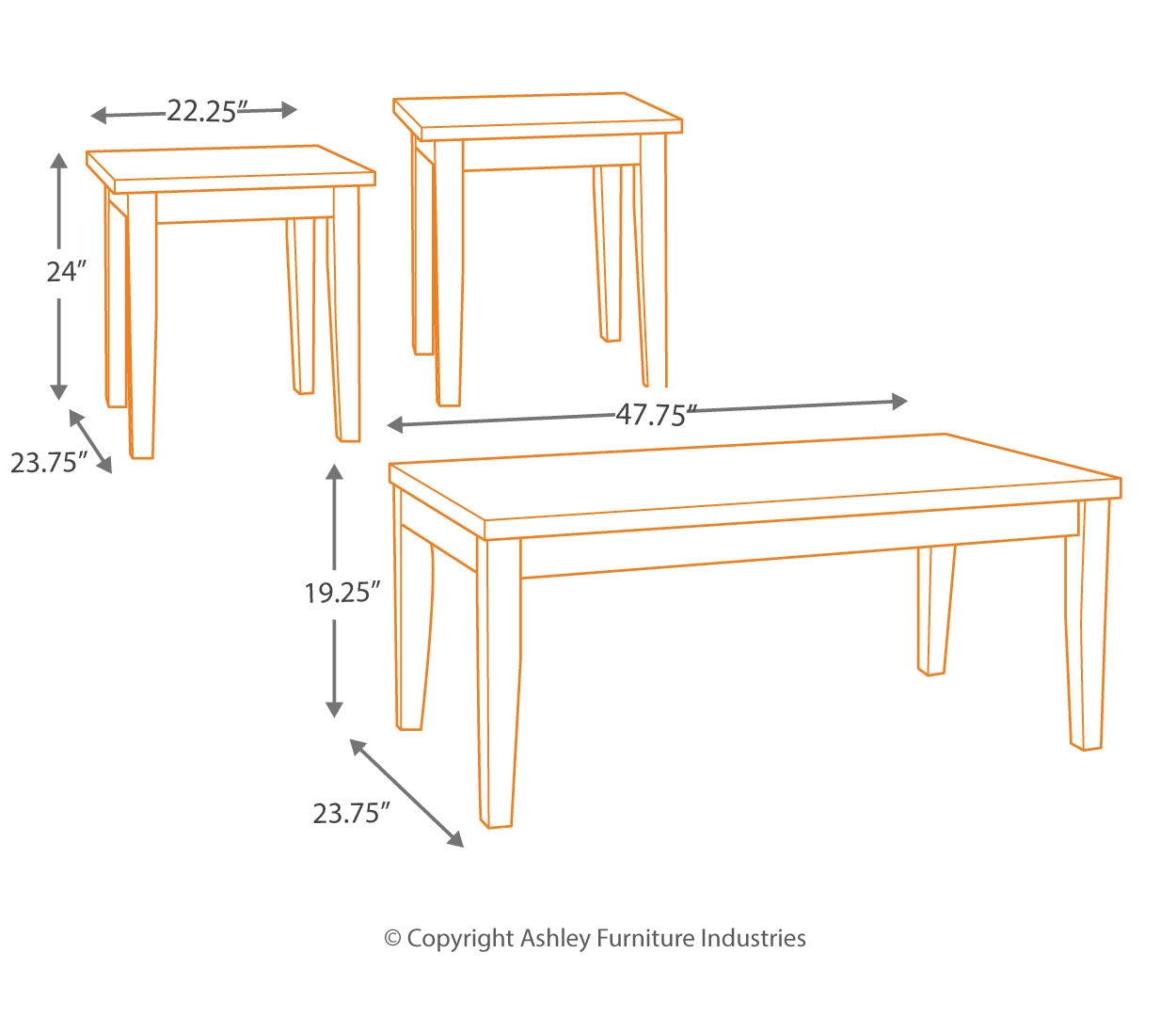 Theo Table (Set of 3)