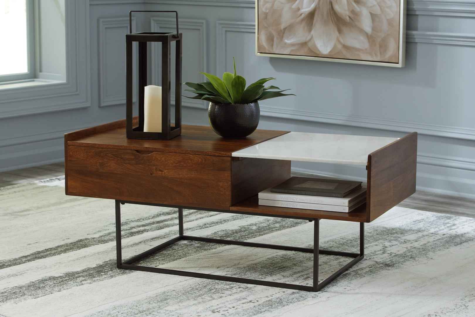 Rusitori Lift-Top Coffee Table