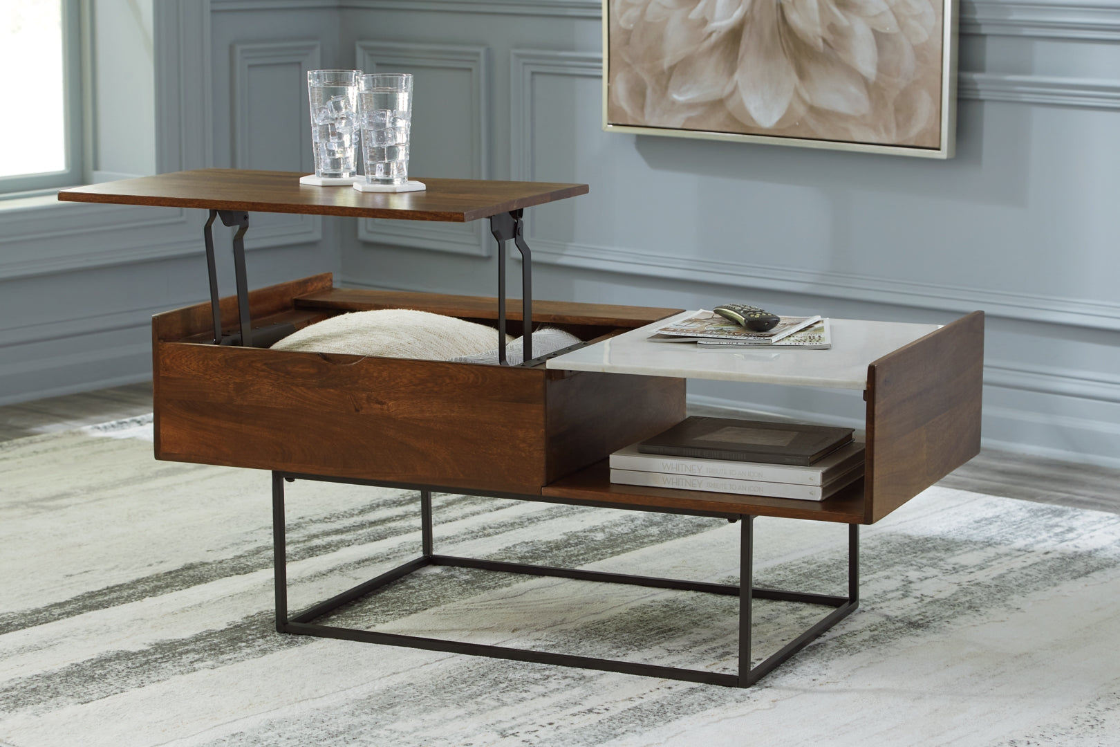 Rusitori Lift-Top Coffee Table