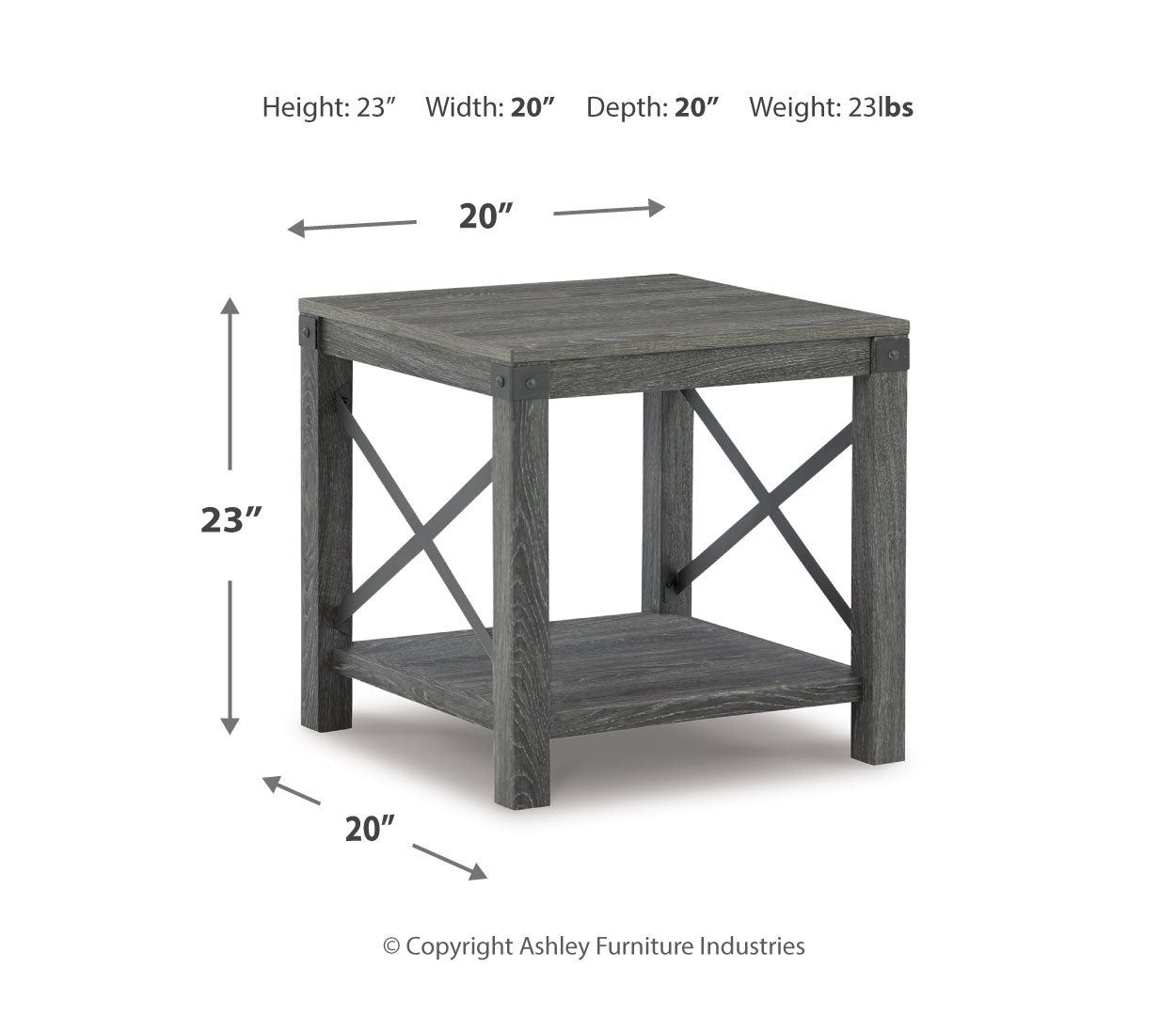 Freedan End Table