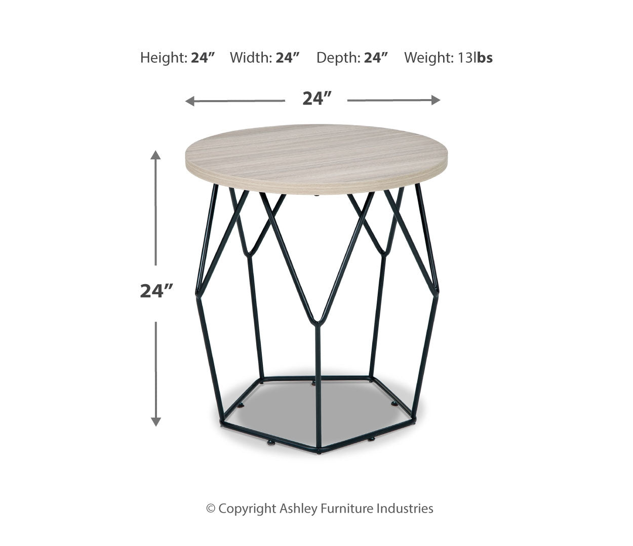 Waylowe End Table