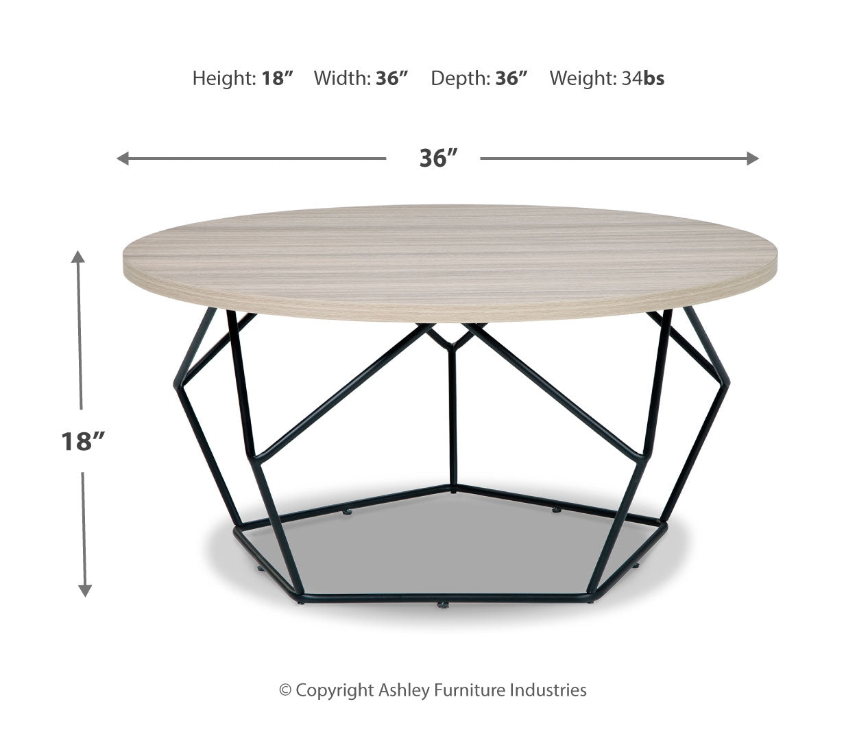 Waylowe Coffee Table