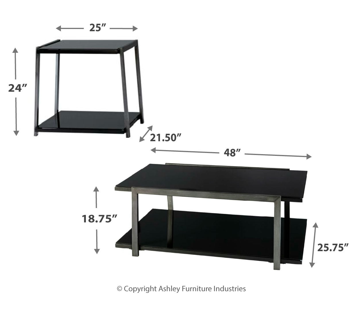 Rollynx Table (Set of 3)