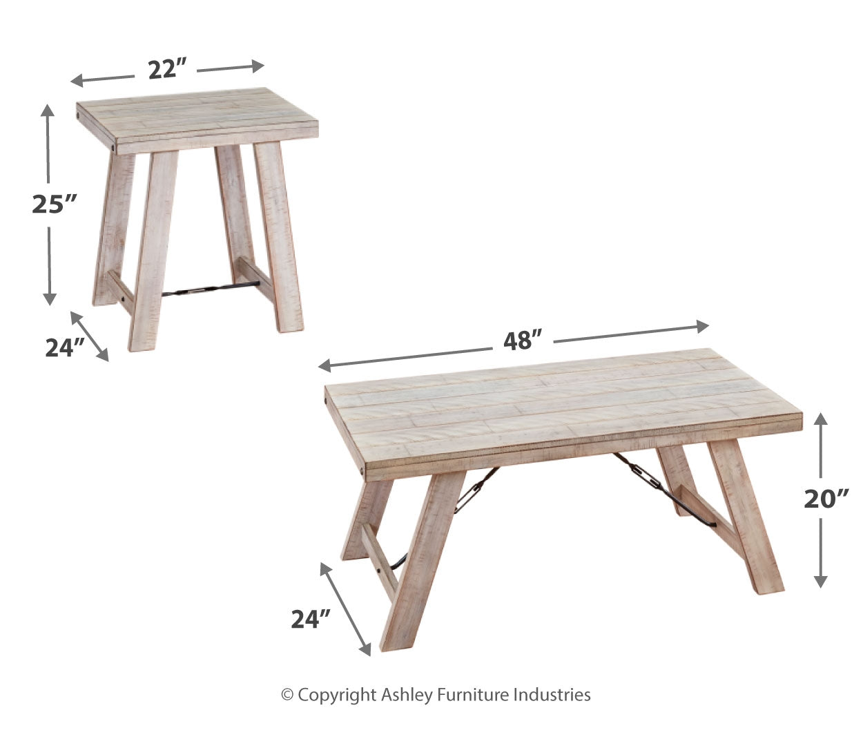 Carynhurst Table (Set of 3)