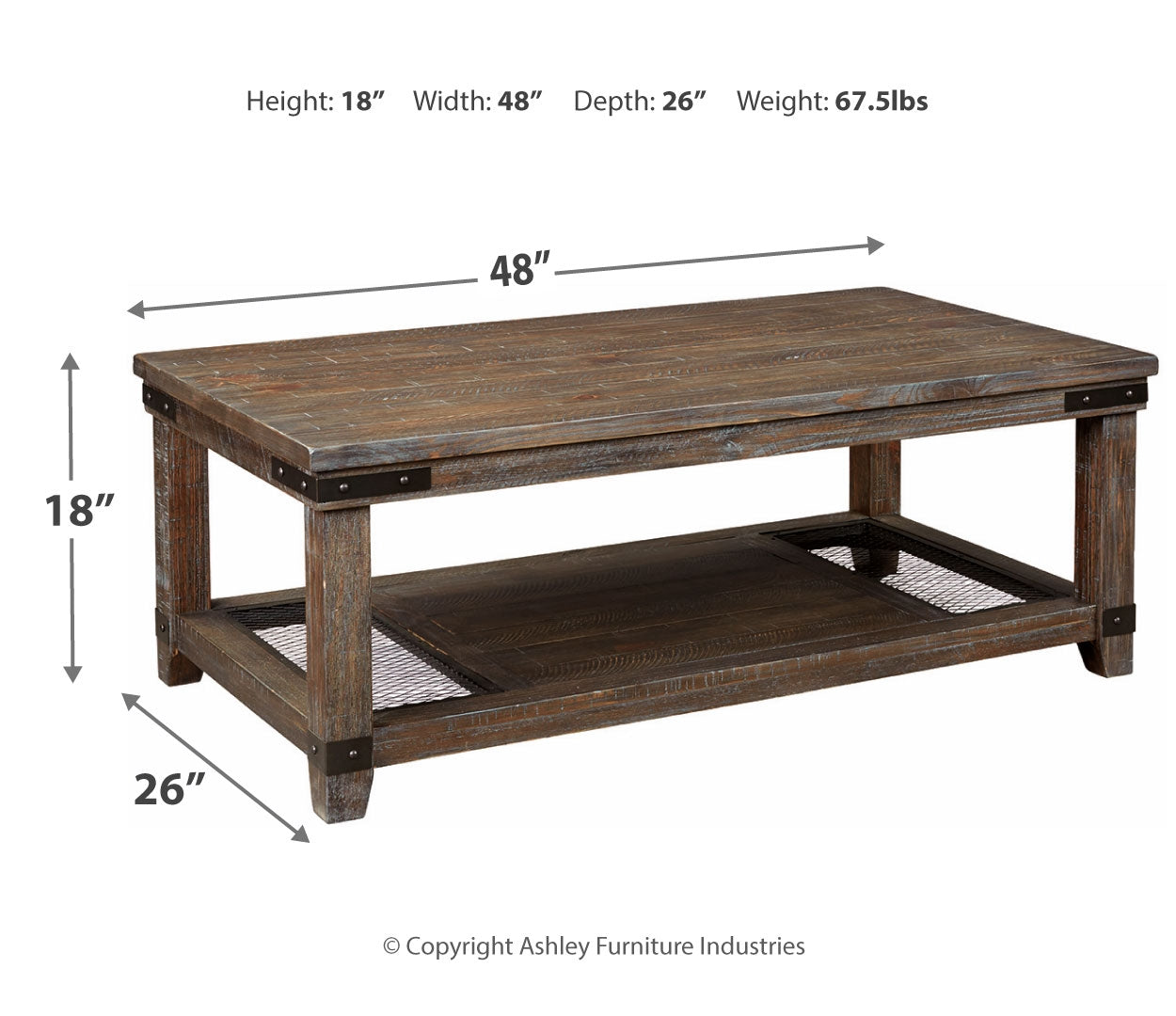 Danell Ridge Coffee Table