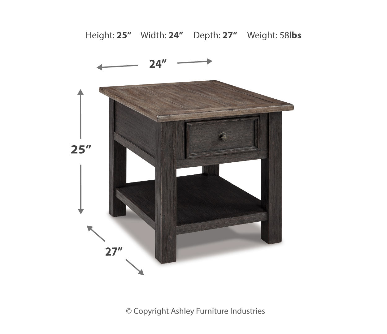 Tyler Creek End Table