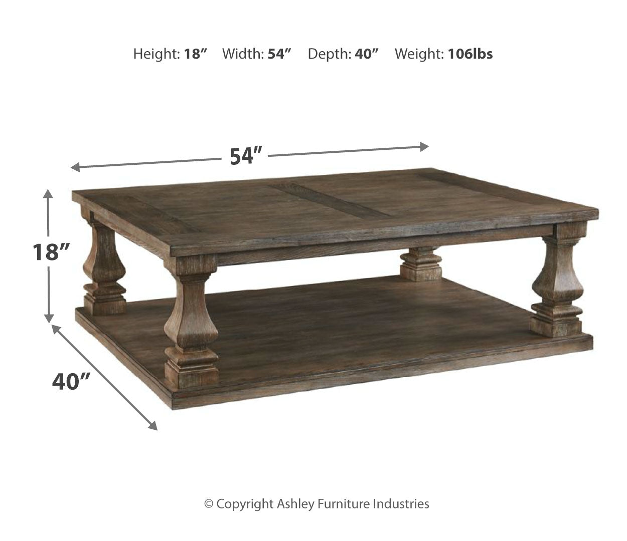 Johnelle Coffee Table