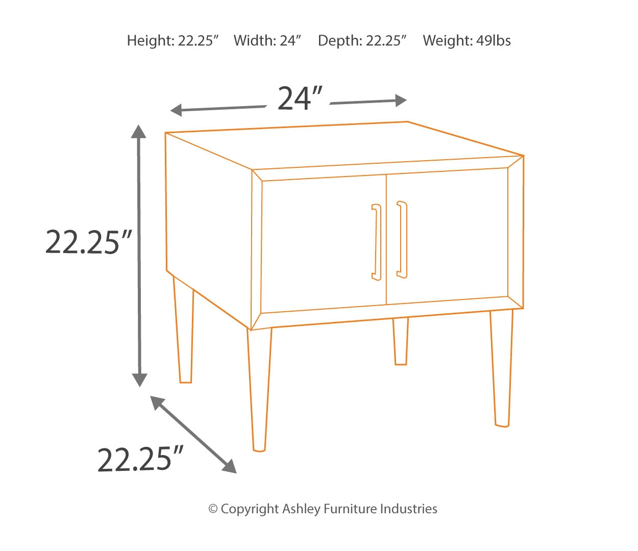 Kisper End Table