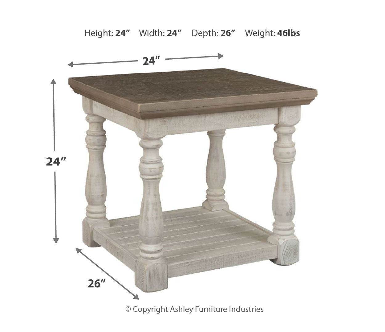 Havalance End Table