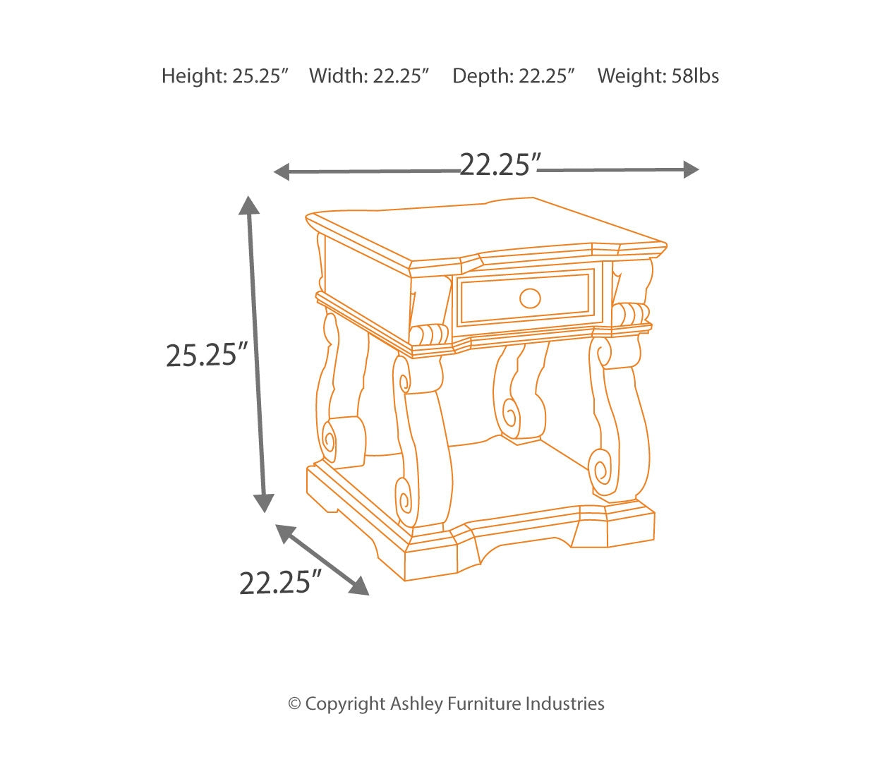 Alymere End Table