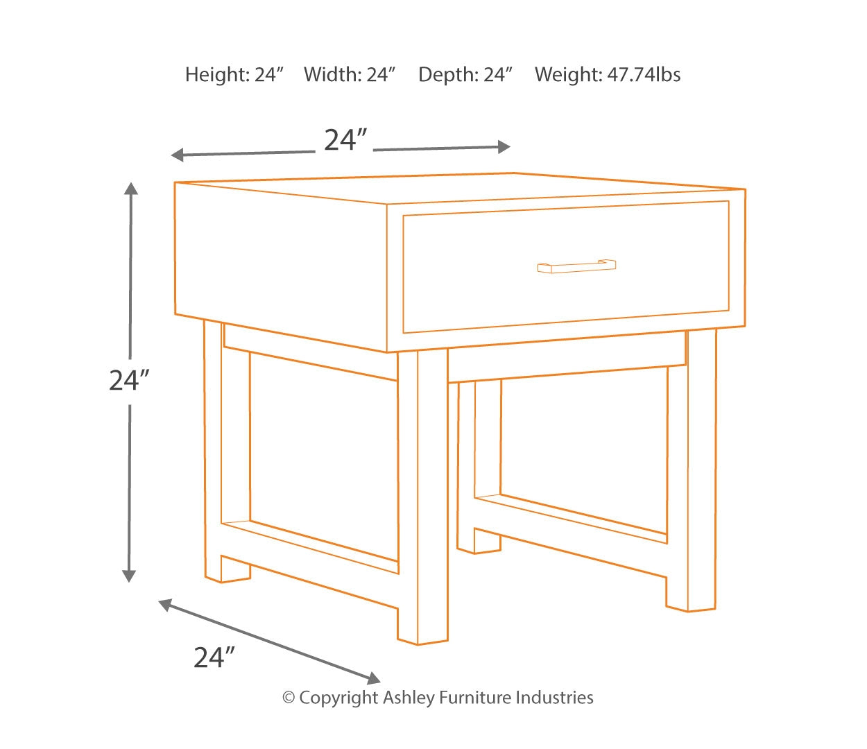 Mondoro End Table