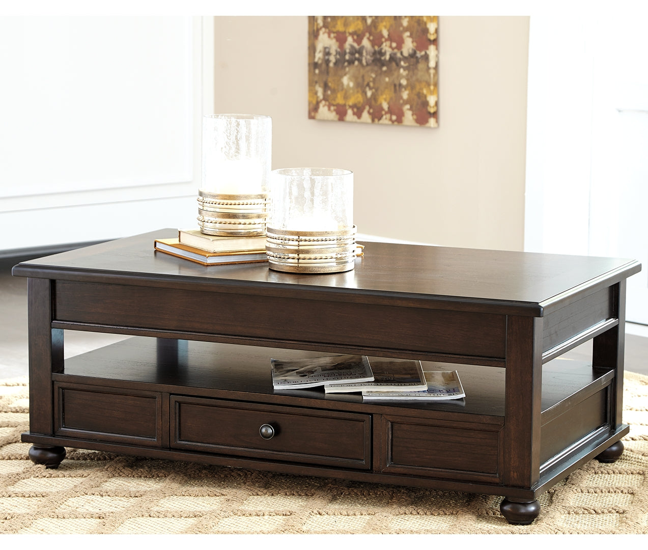 Barilanni Coffee Table with Lift Top