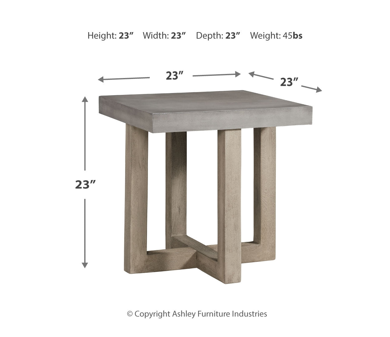 Lockthorne End Table