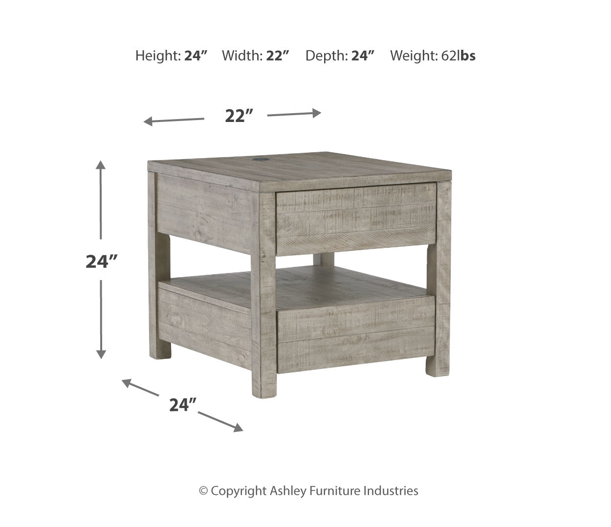 Krystanza End Table