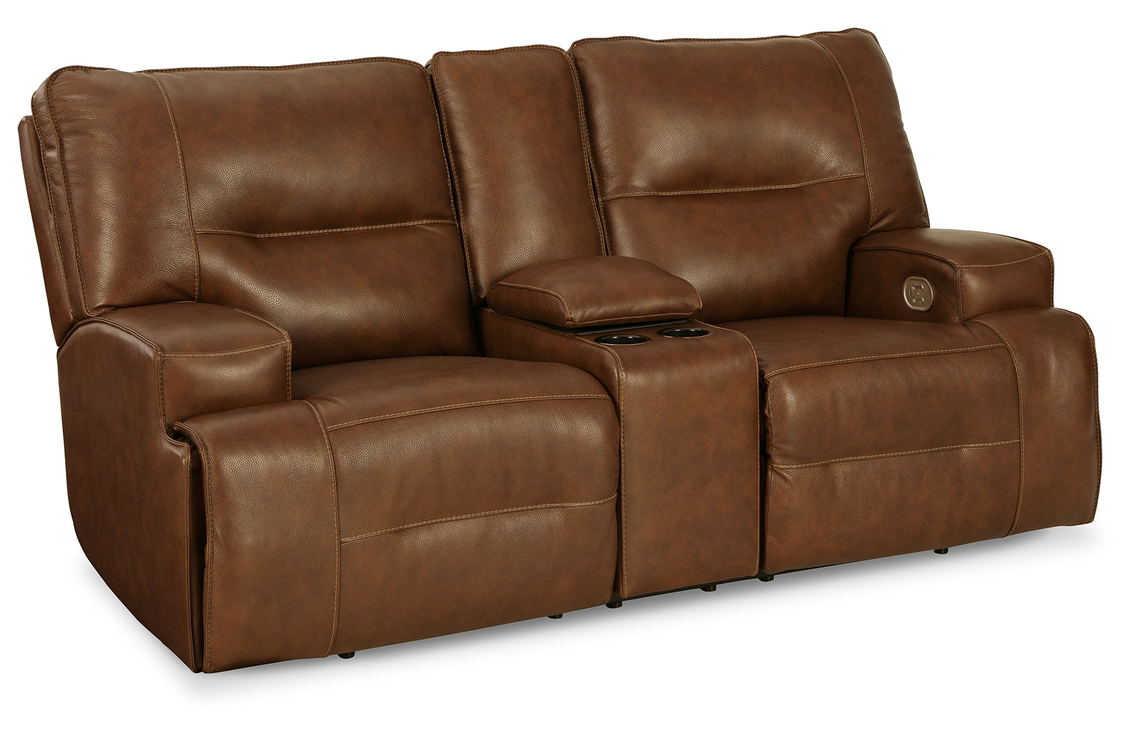 Francesca Power Reclining Loveseat with Console