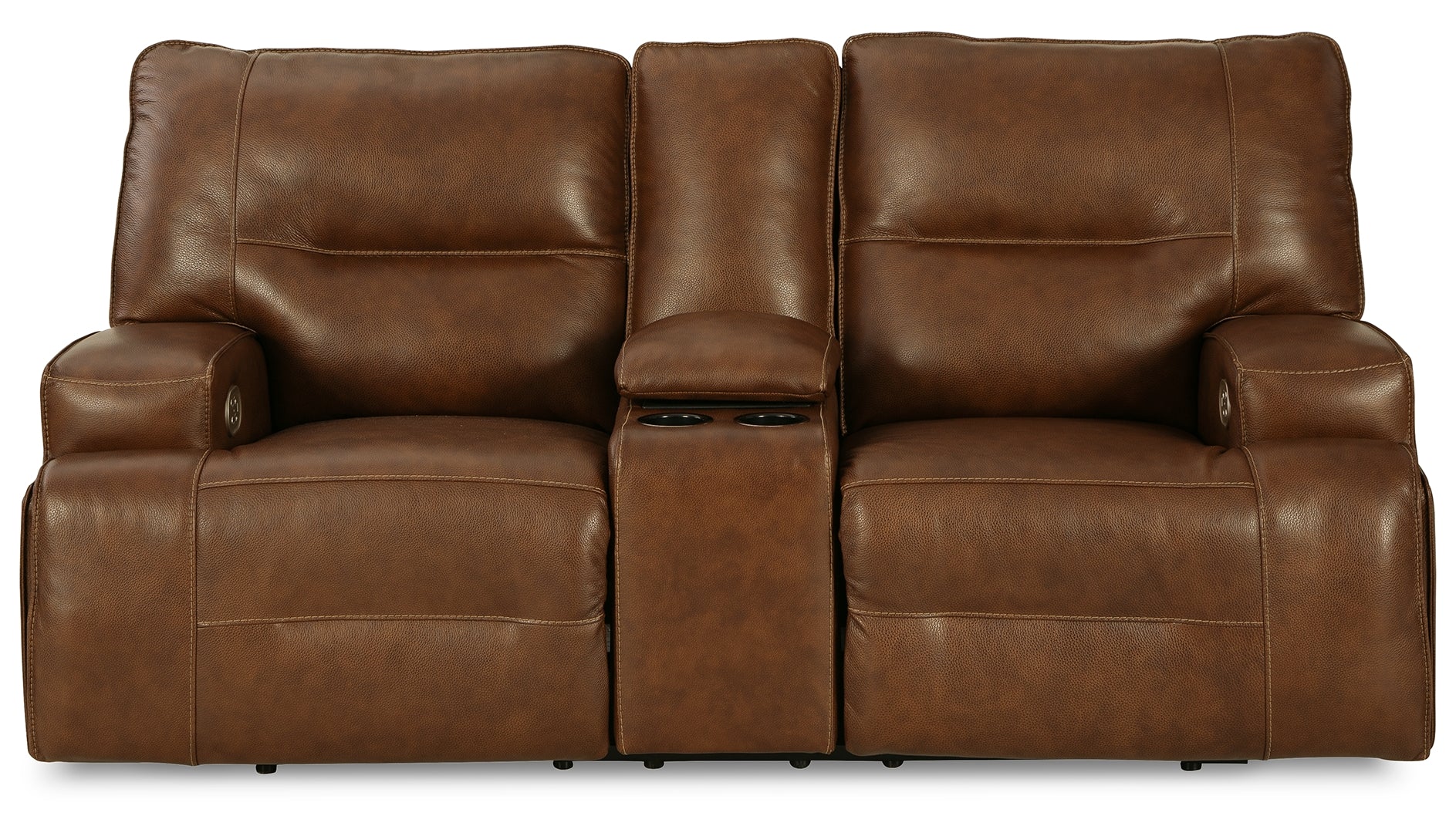 Francesca Power Reclining Loveseat with Console