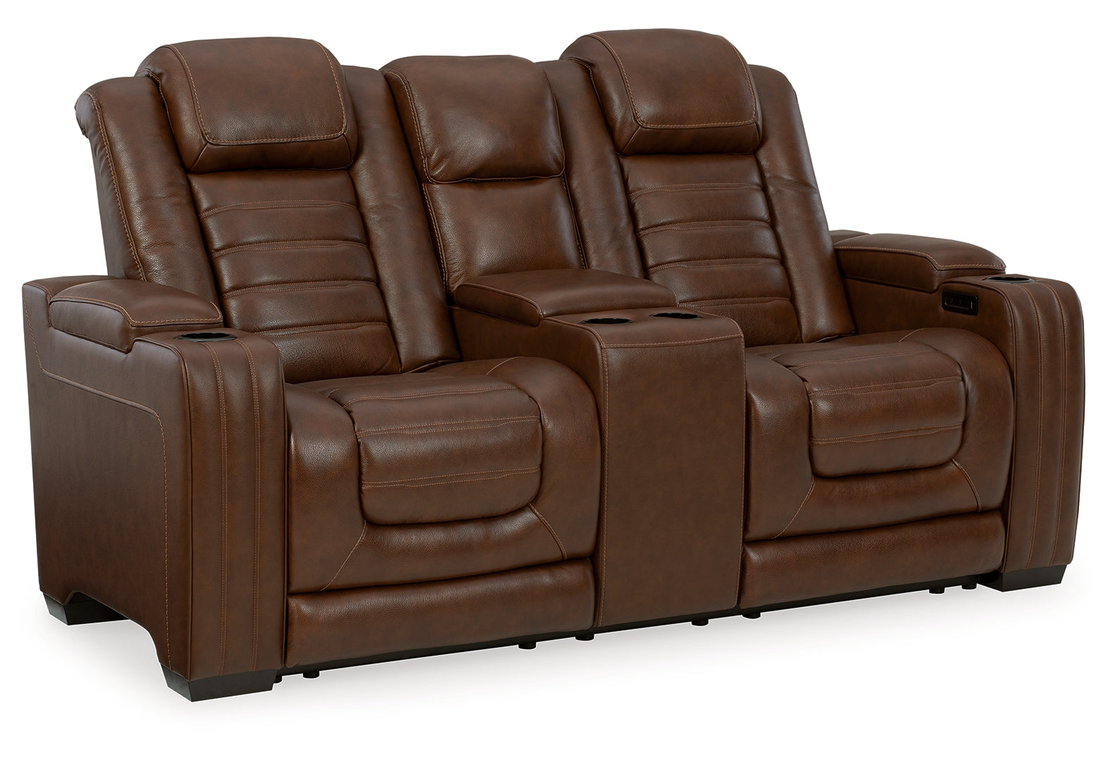 Backtrack Power Reclining Loveseat with Console