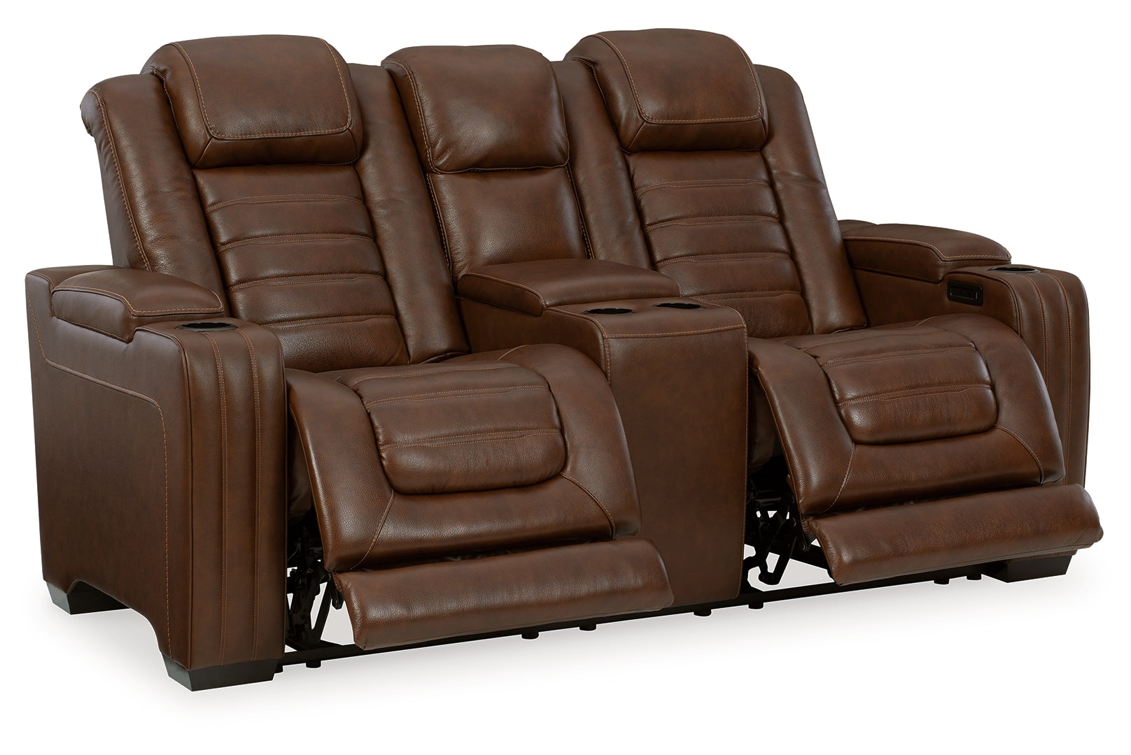 Backtrack Power Reclining Loveseat with Console