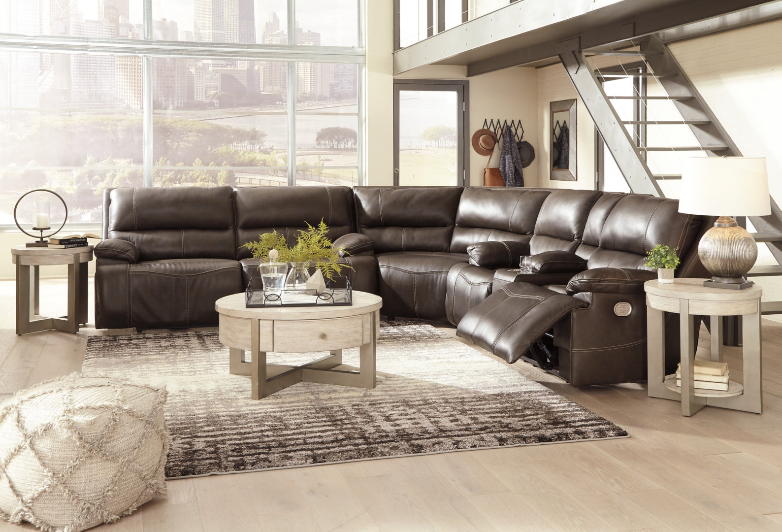 Ricmen 3-Piece Power Reclining Sectional