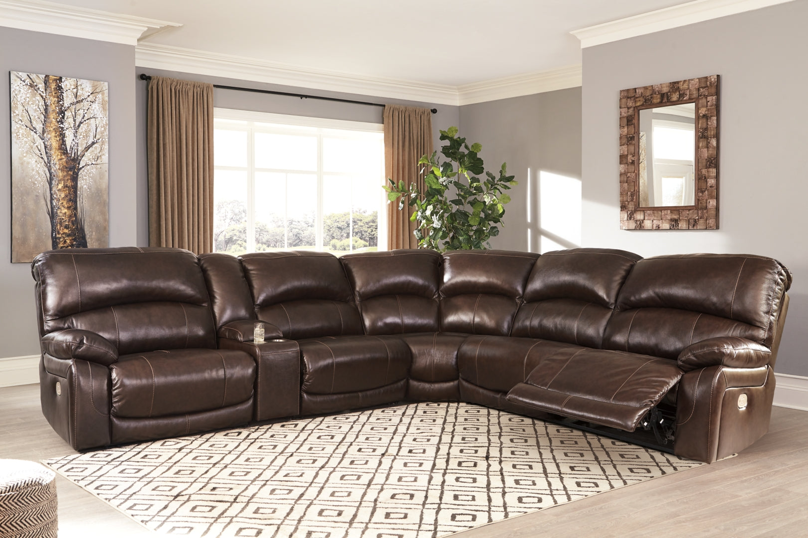 Hallstrung 6-Piece Power Reclining Sectional