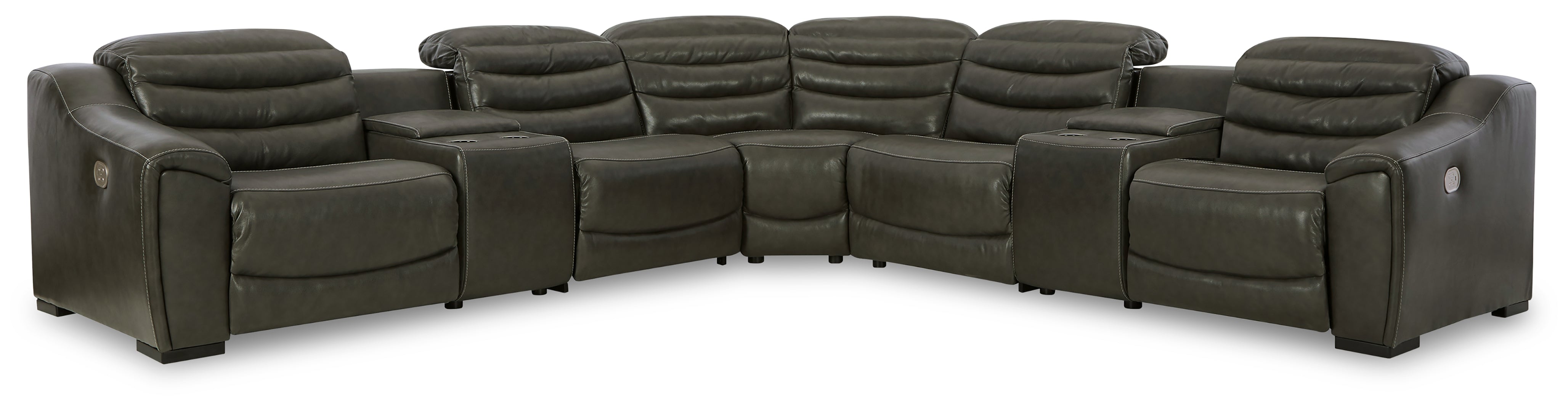 Center Line 7-Piece Power Reclining Sectional