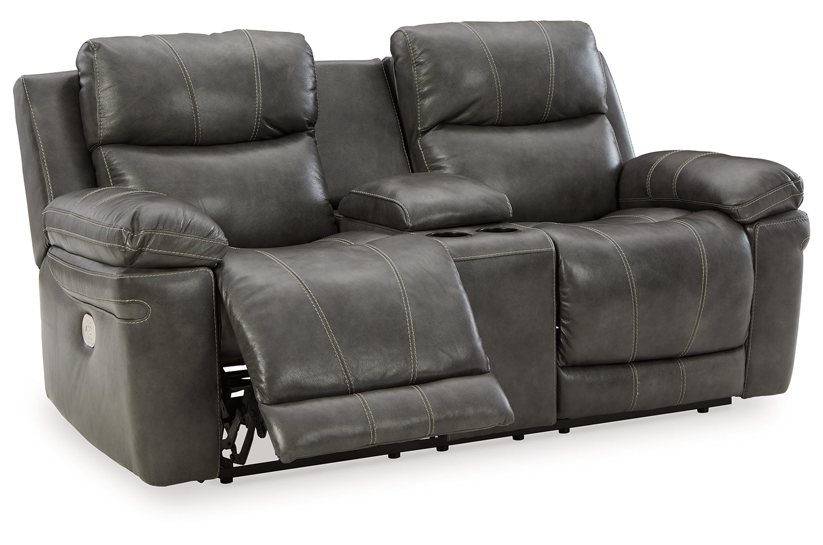 Edmar Power Reclining Loveseat with Console