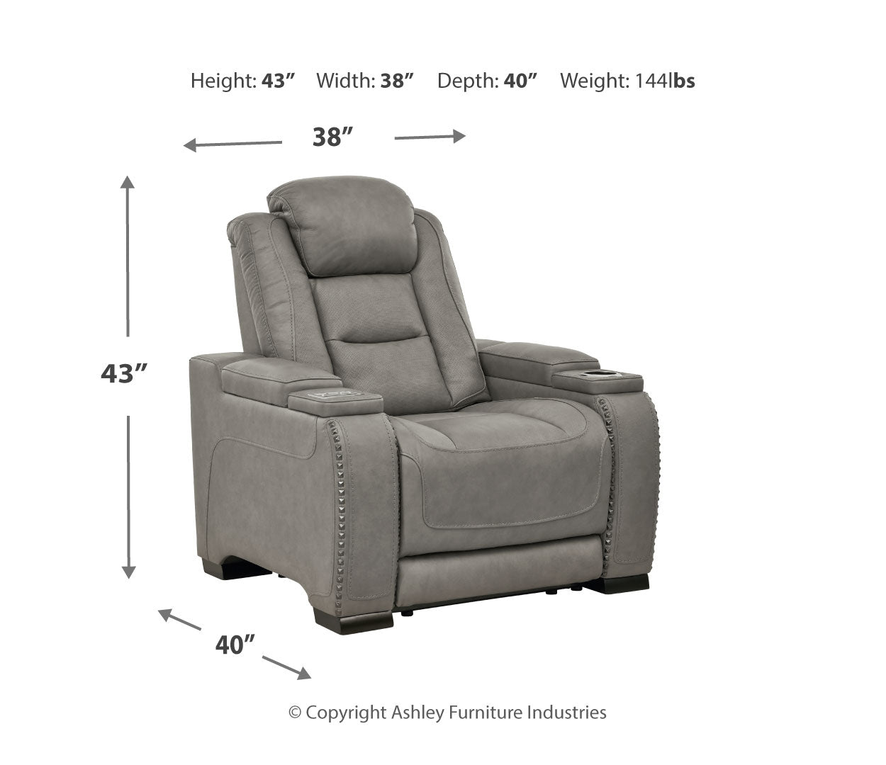 The Man-Den Power Recliner