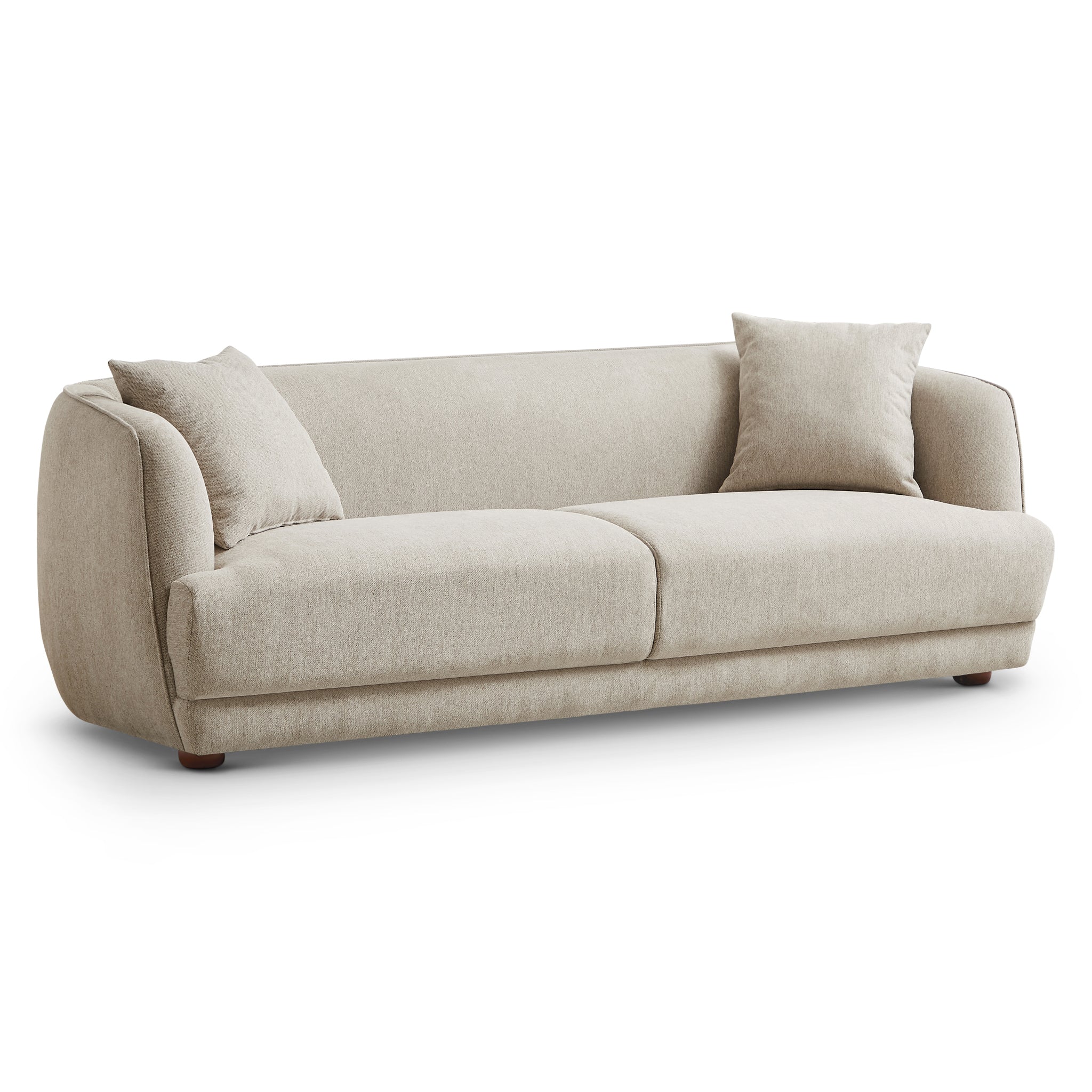 Venus Mocha Linen Sofa