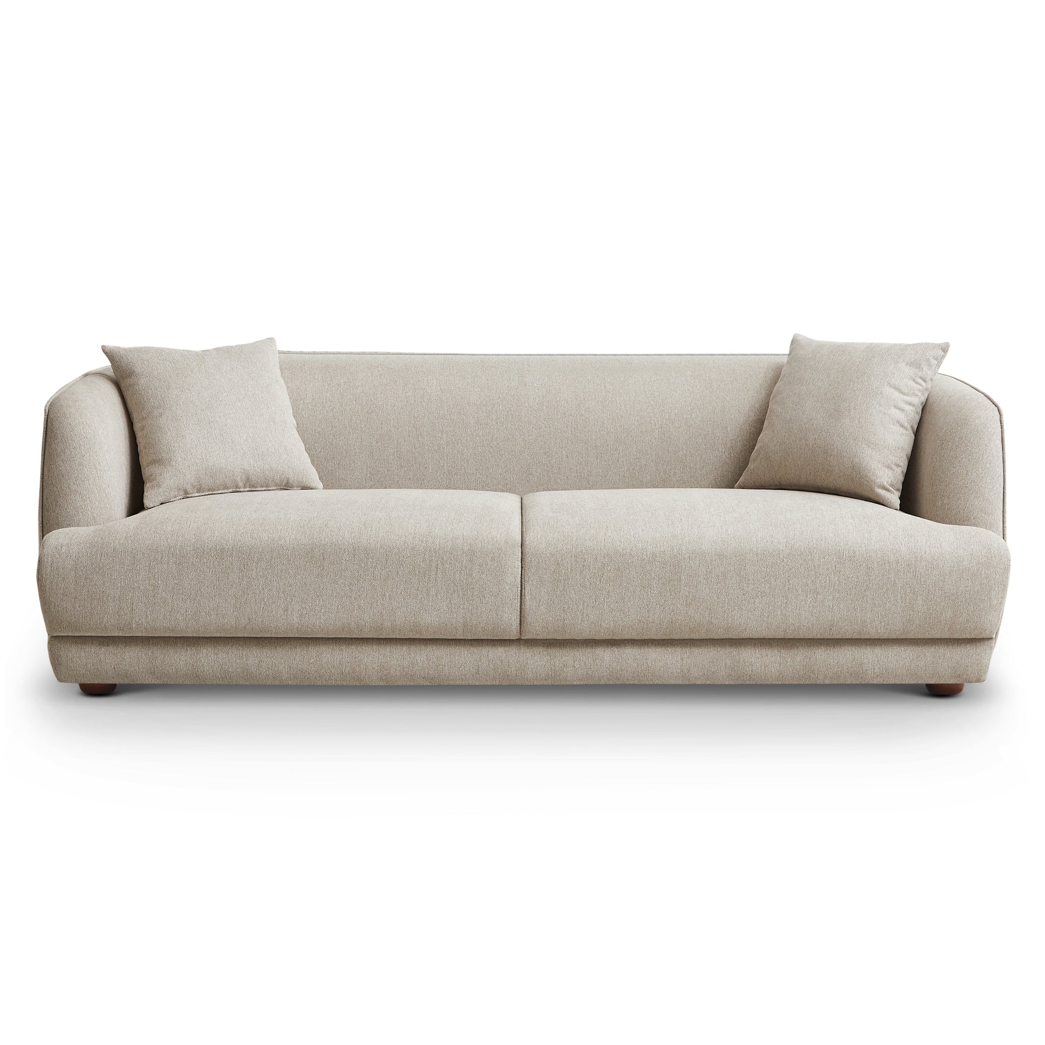 Venus Mocha Linen Sofa