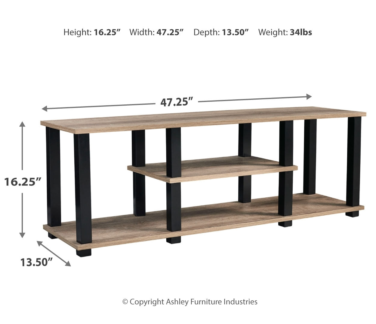 Waylowe 48" TV Stand