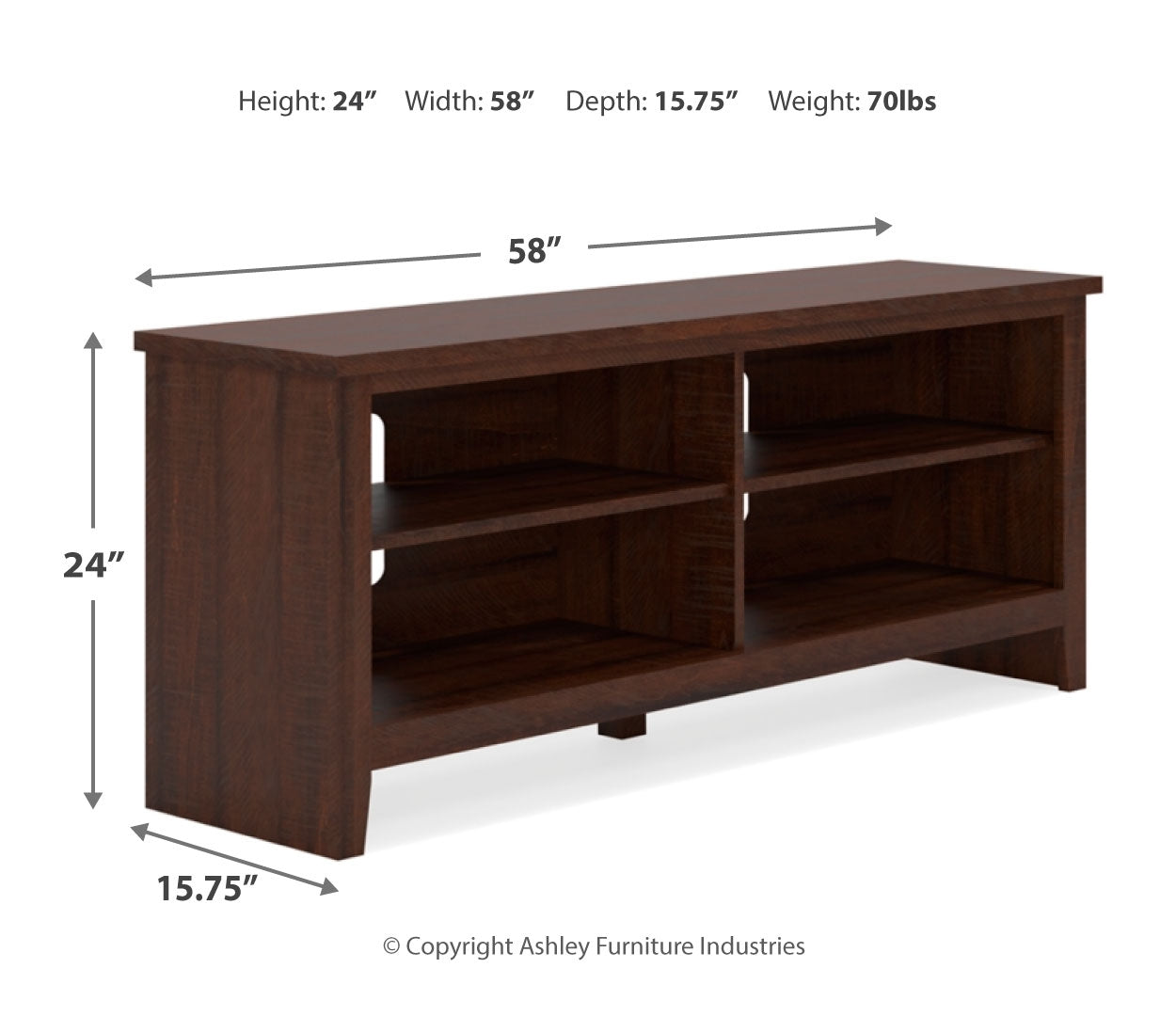 Camiburg 58" TV Stand