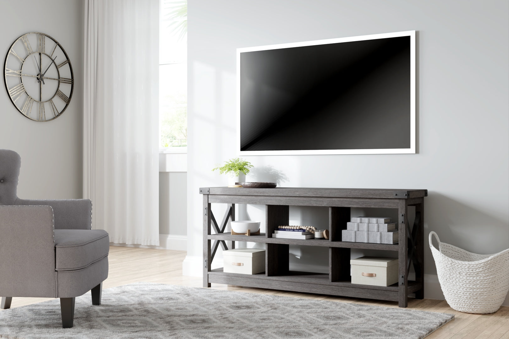 Freedan Large TV Stand