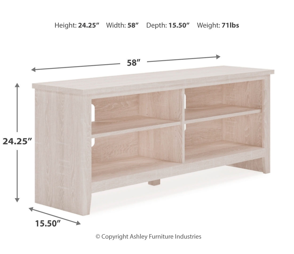 Dorrinson 58" TV Stand