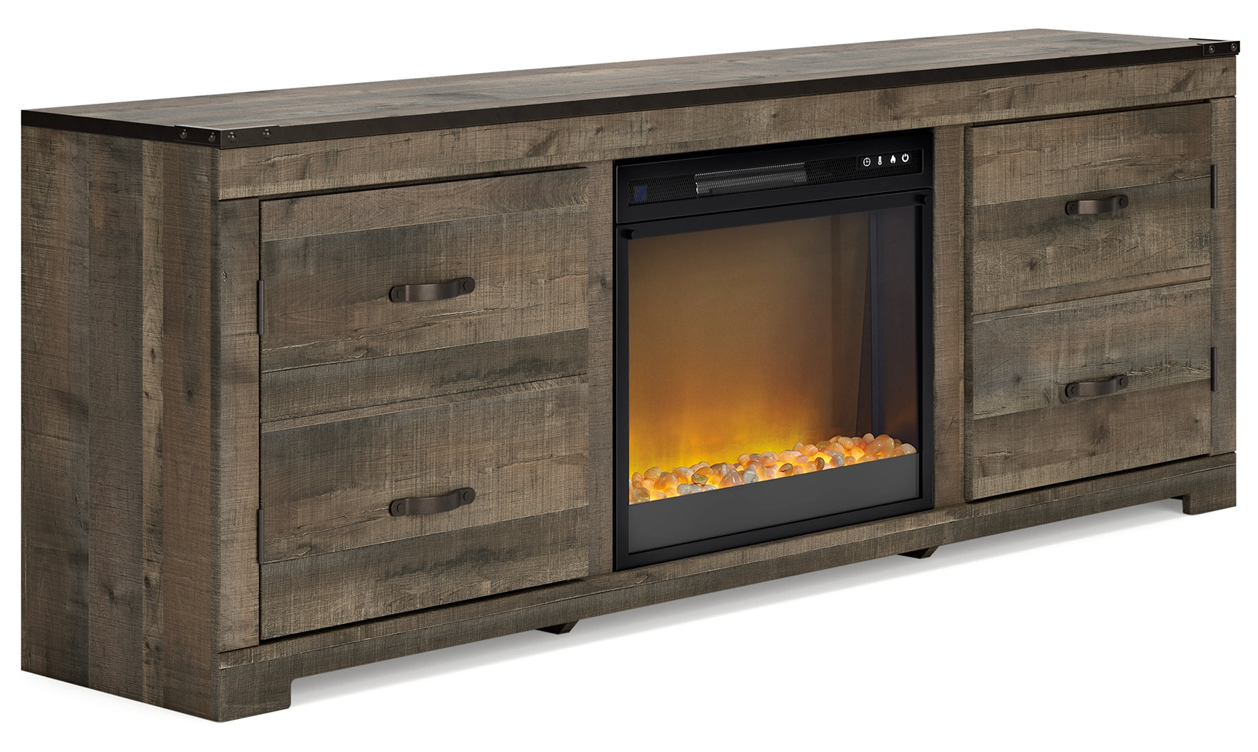 Trinell TV Stand with Electric Fireplace