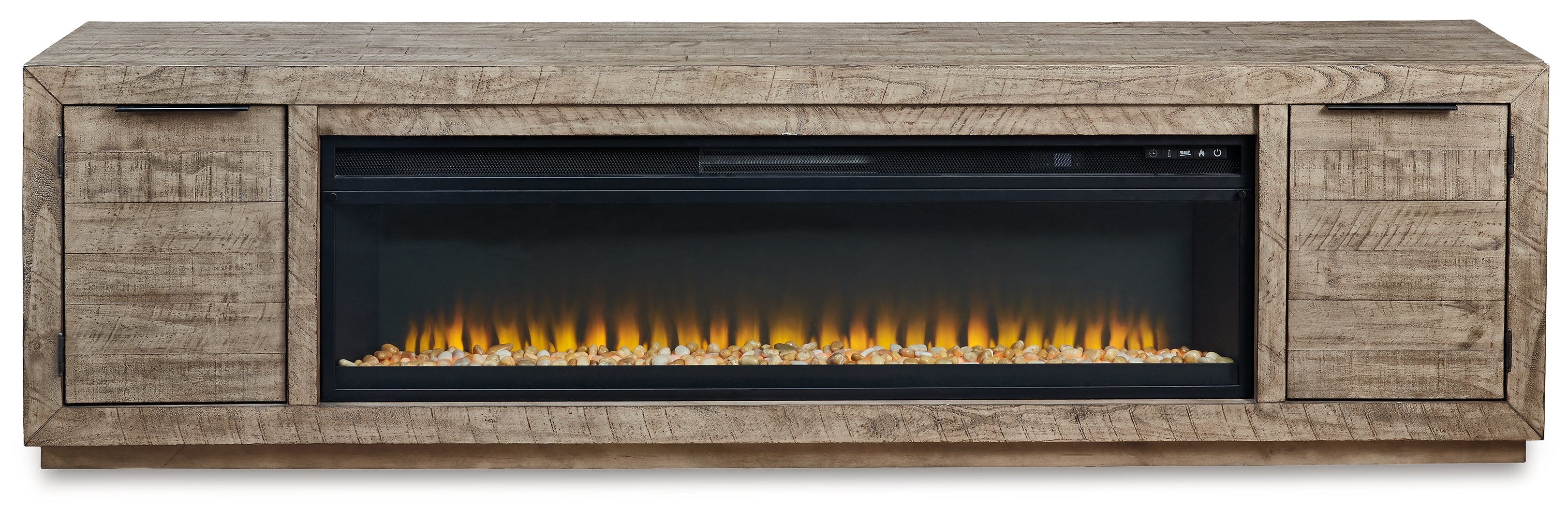 Krystanza TV Stand with Electric Fireplace